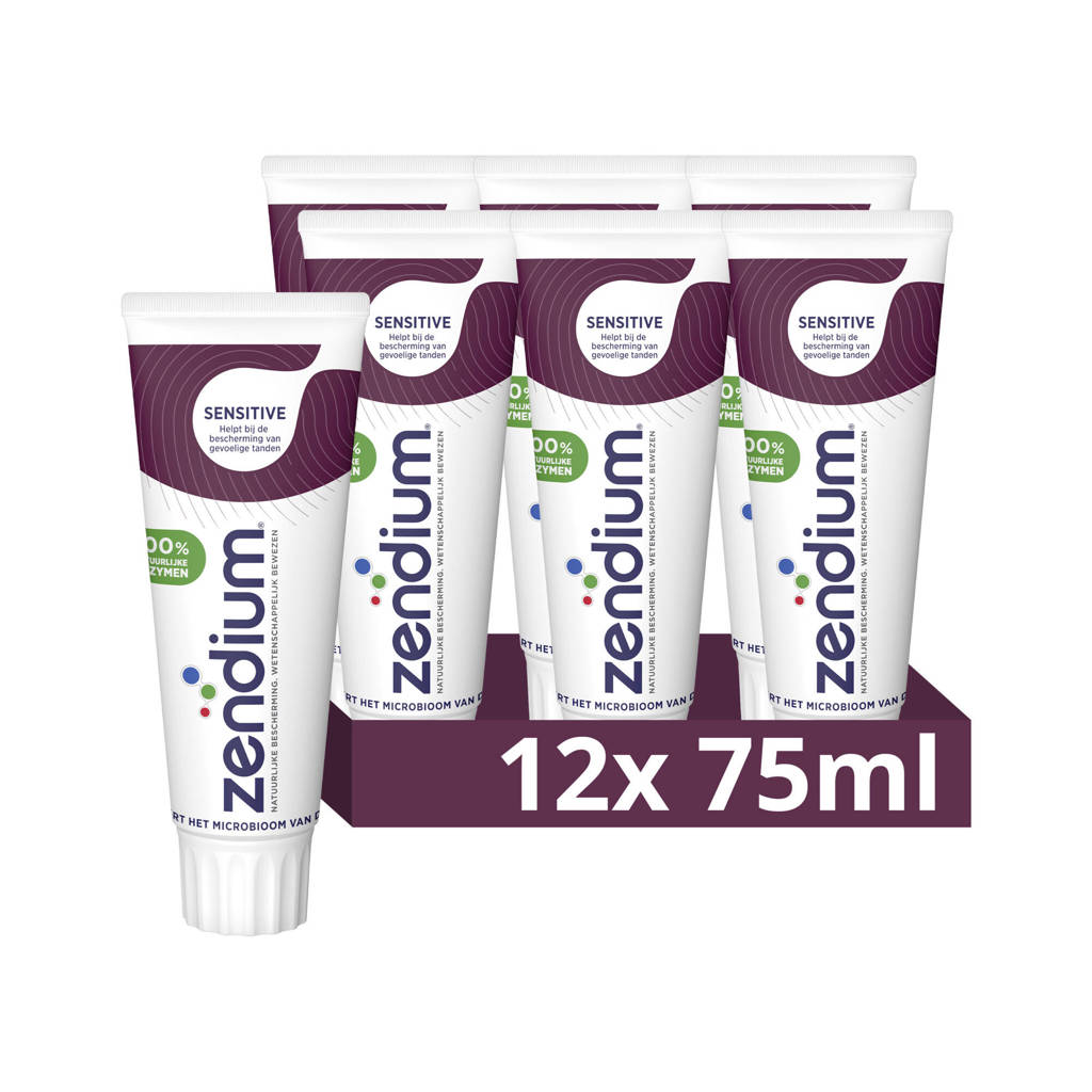 Prima produkt en bij Wehkamp lekker goedkoopSensitive tandpasta - 12 x 75 ml