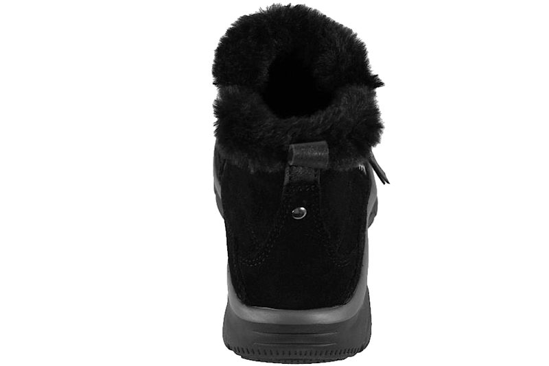 SKECHERS EASY GOING COOL ZIP BLACK BOOT