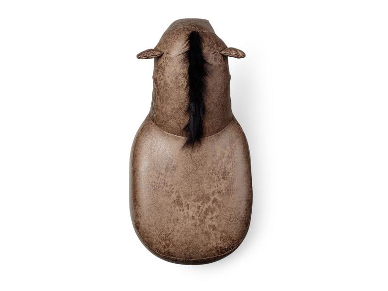 zoosy Kinderhocker Pferd Sunny Braun Hocker in Pferdeform