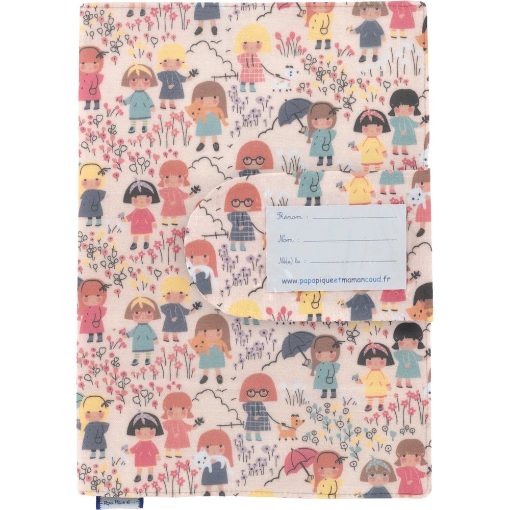 Protège Carnet De Santé Petites Filles Pop