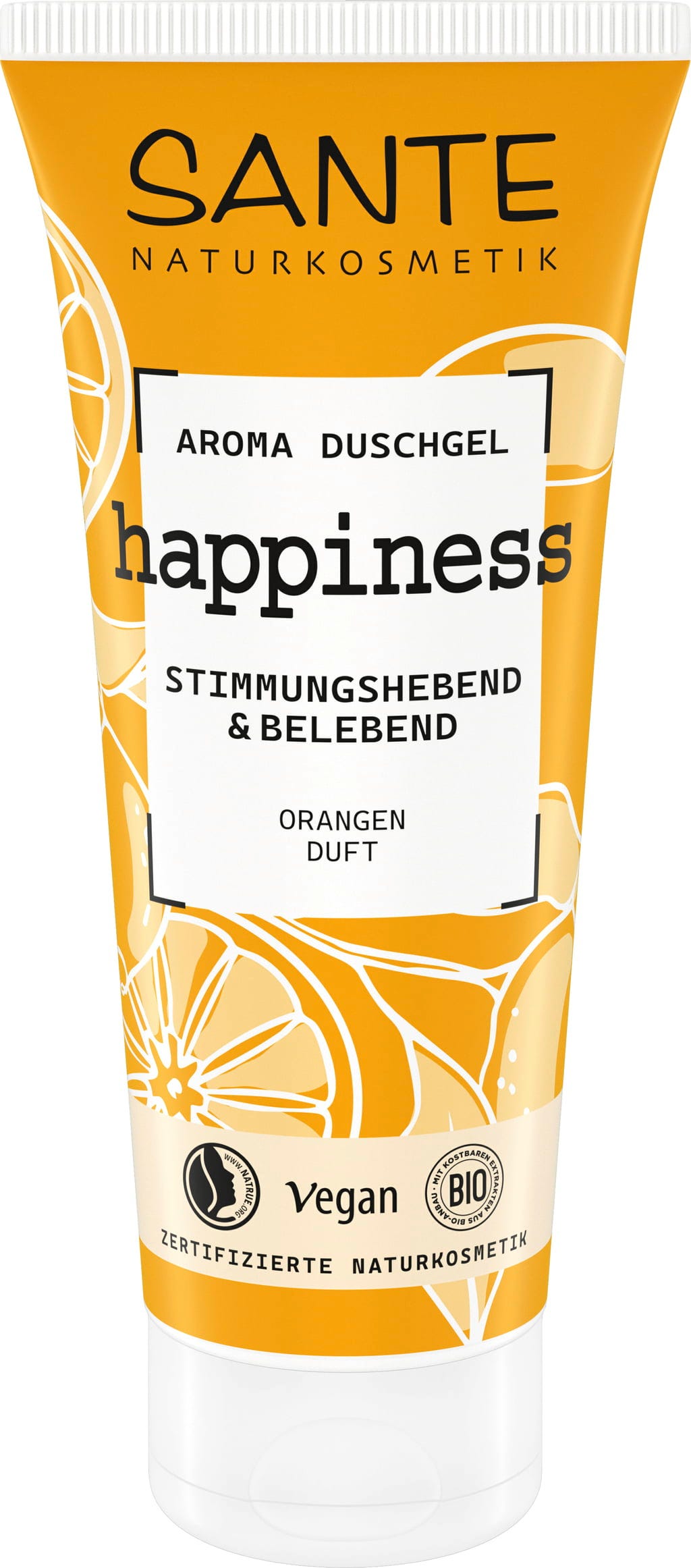 Santé naturally.  Happiness Aroma Duschgel, 200 ml