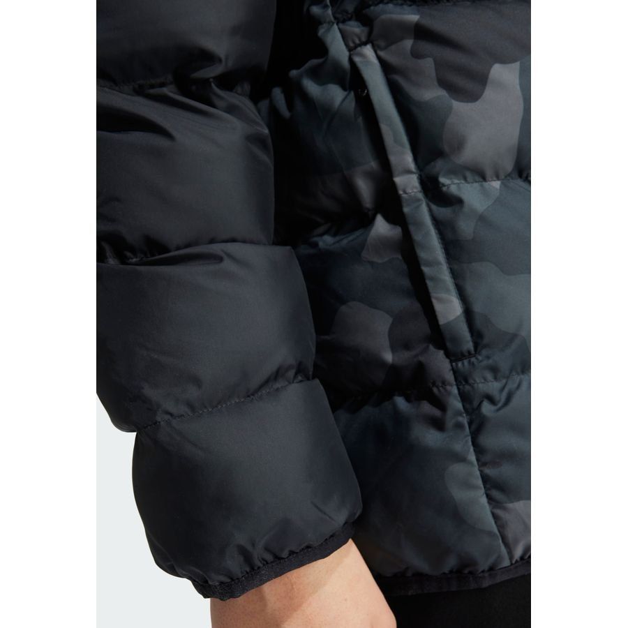 Adidas Synthetic Down Allover Print Jacket