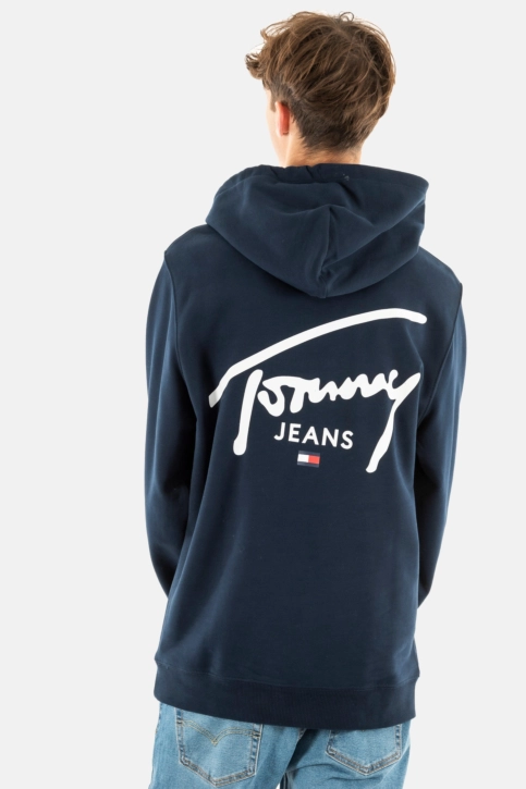 Sweat tommy jeans reg entry graphi c1g dark night navy