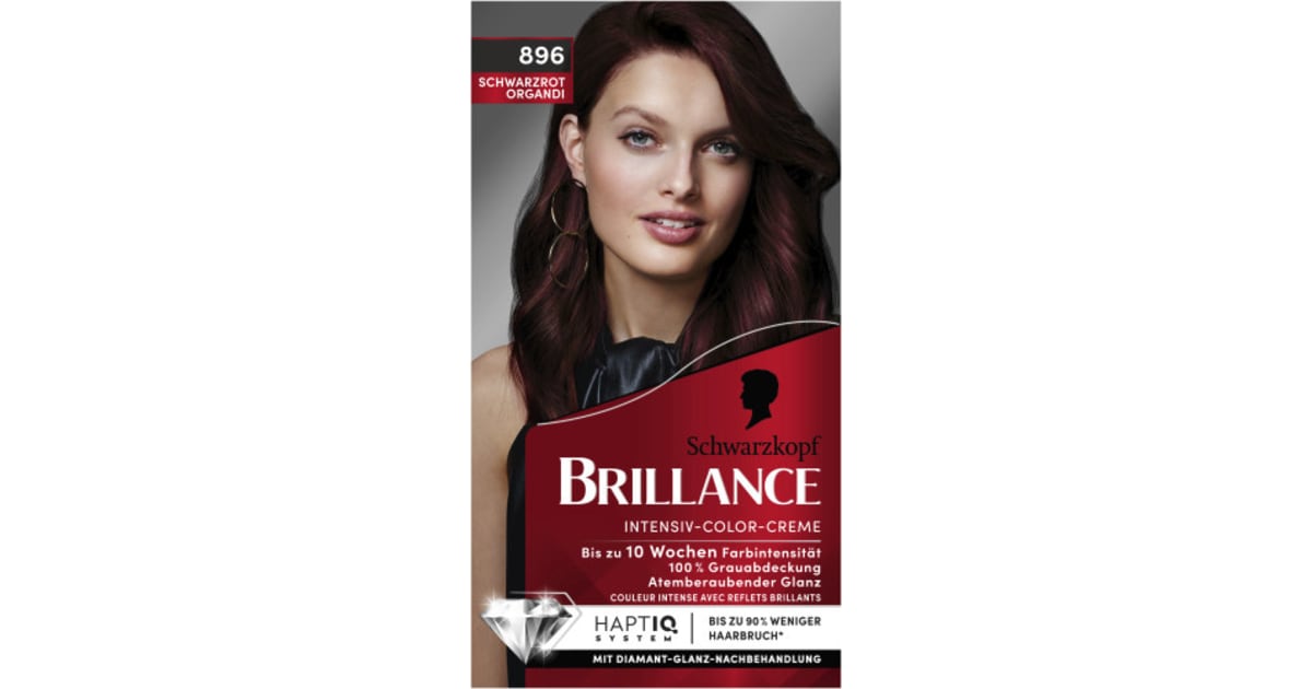 Schwarzkopf Brillance Schwarzrot