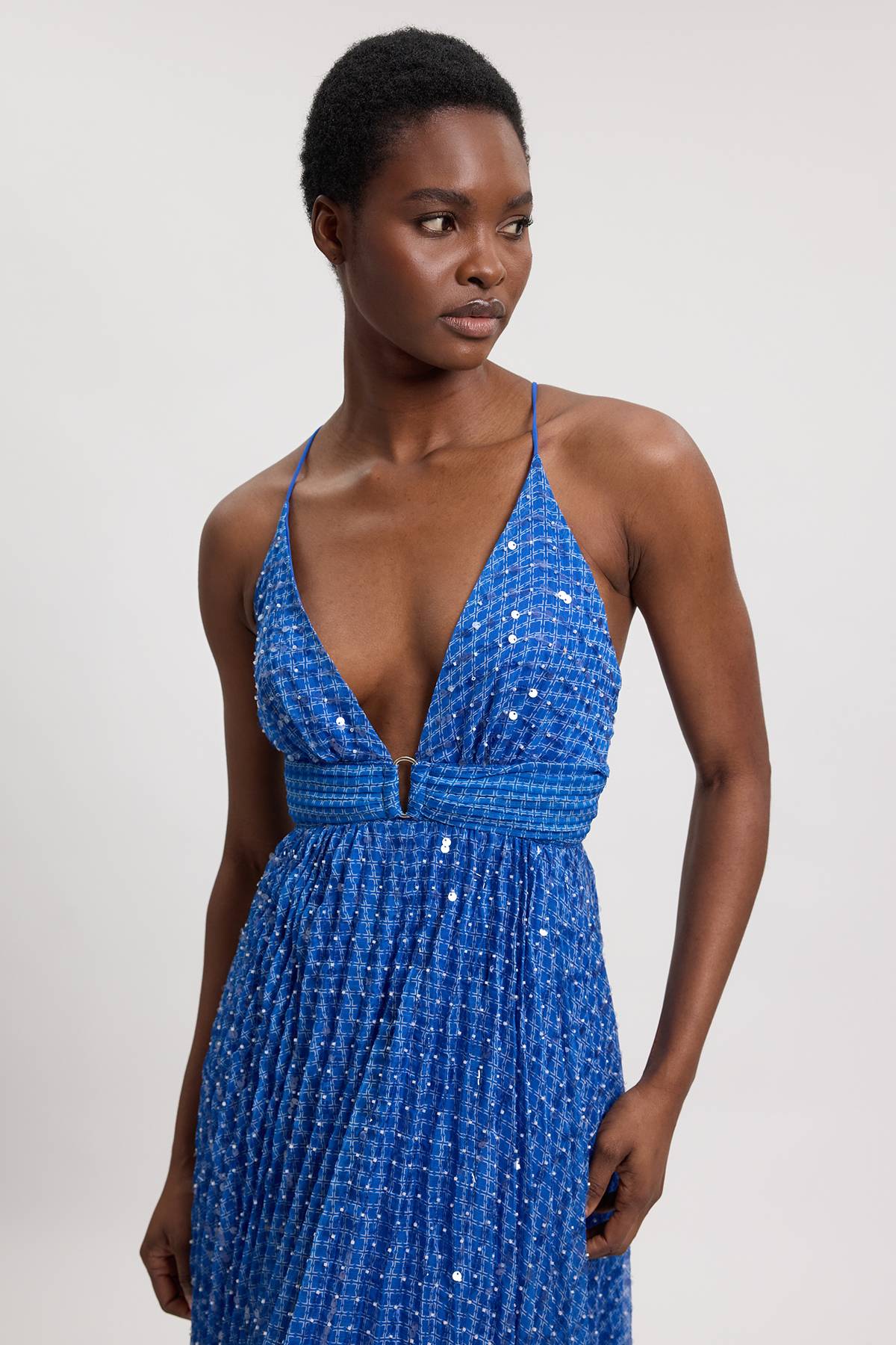 KarenMillen Robe Maxi Longue Ornée De Perles