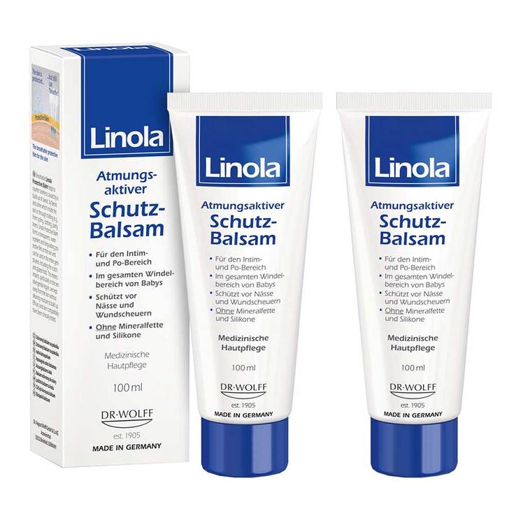 Linola Schutz-Balsam, 2x100 ml