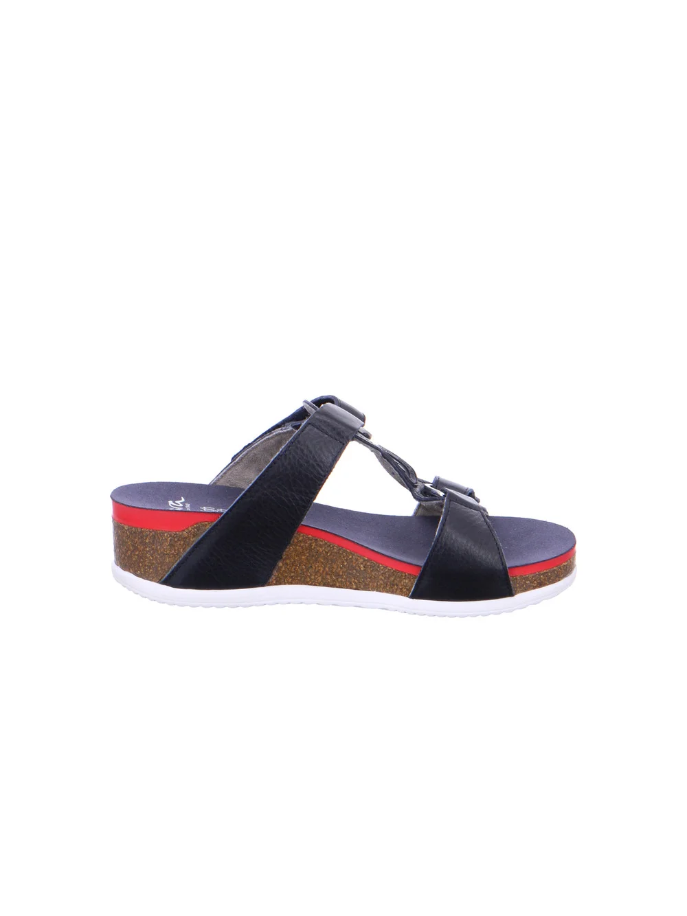 Pantolette Norderney blau
