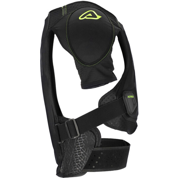 Acerbis - Pare-pierres DNA SH Noir / Jaune fluo