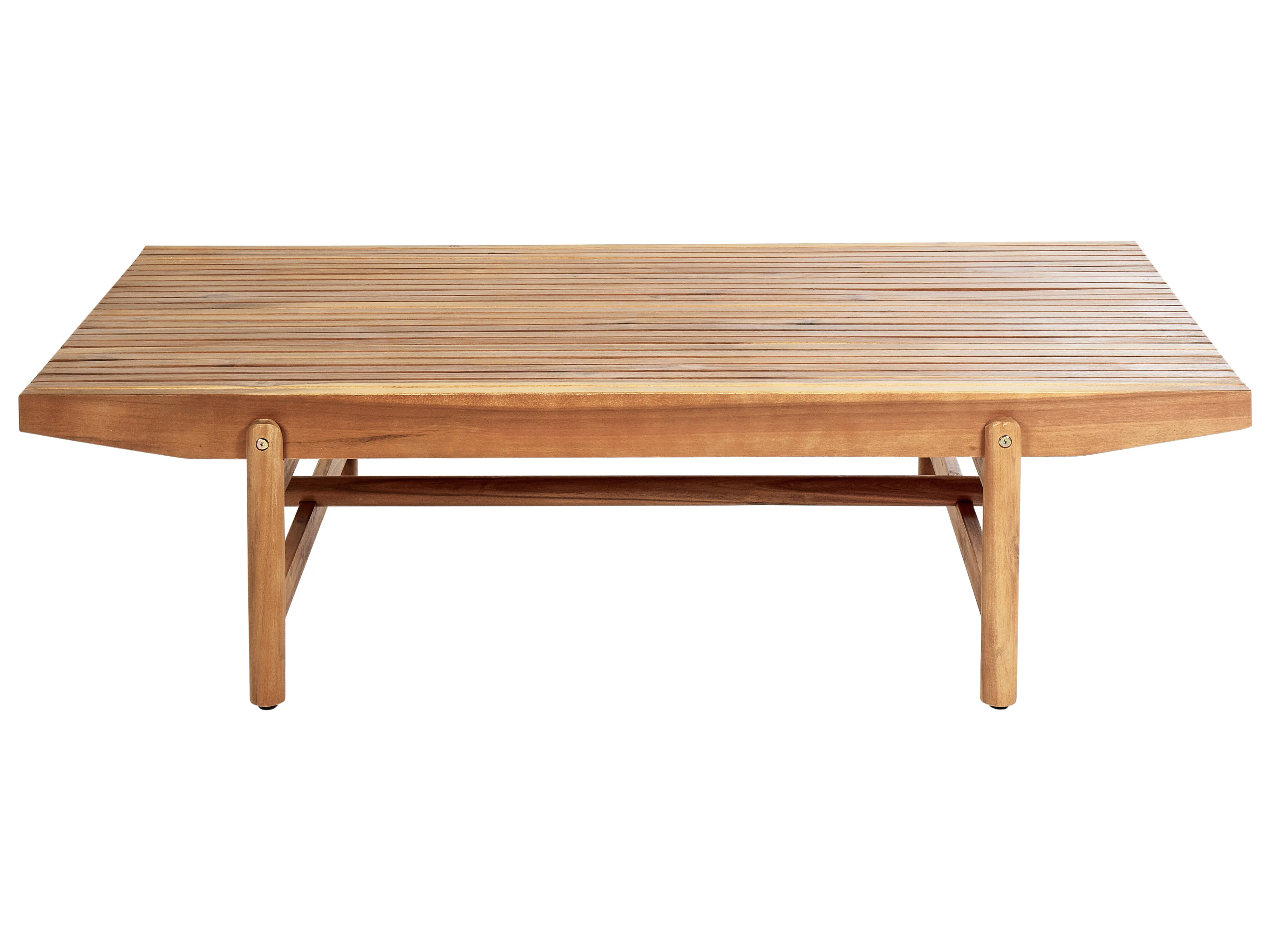 Tuin salontafel GIAVENO 145 cm 79 cm Acaciahout Bruin