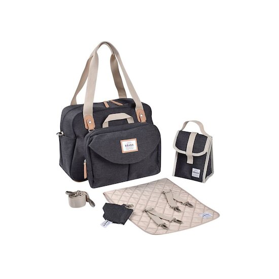 Sac Genève 2   Gris chiné foncé        de               Béaba