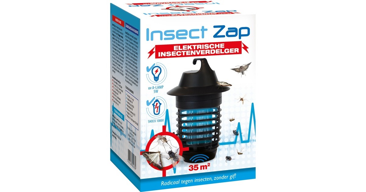 BSIInsect Zap insectenval  (Zwart)