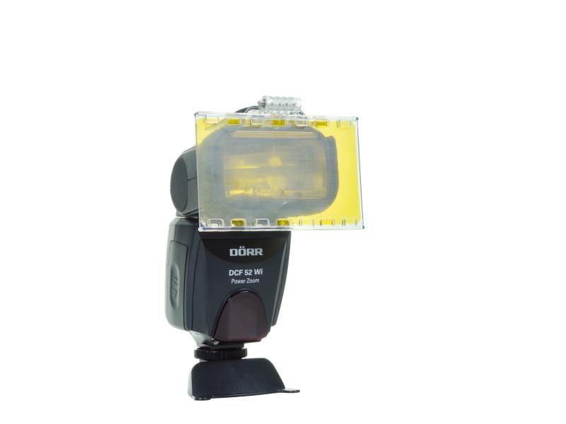 Dörr Blitzdiffusor CFK-30 Farbfolien Universal Farbfolien-Set für Aufsteckblitze