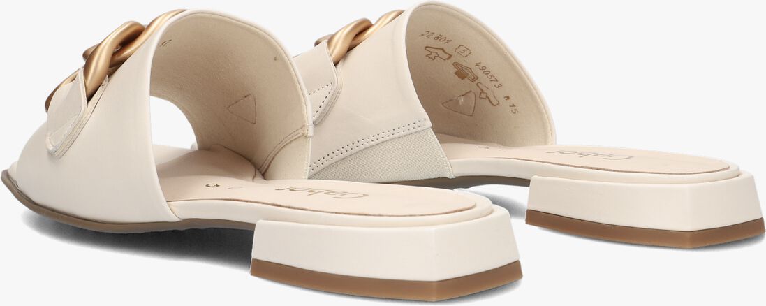 GABOR beige gabor slippers 801.3