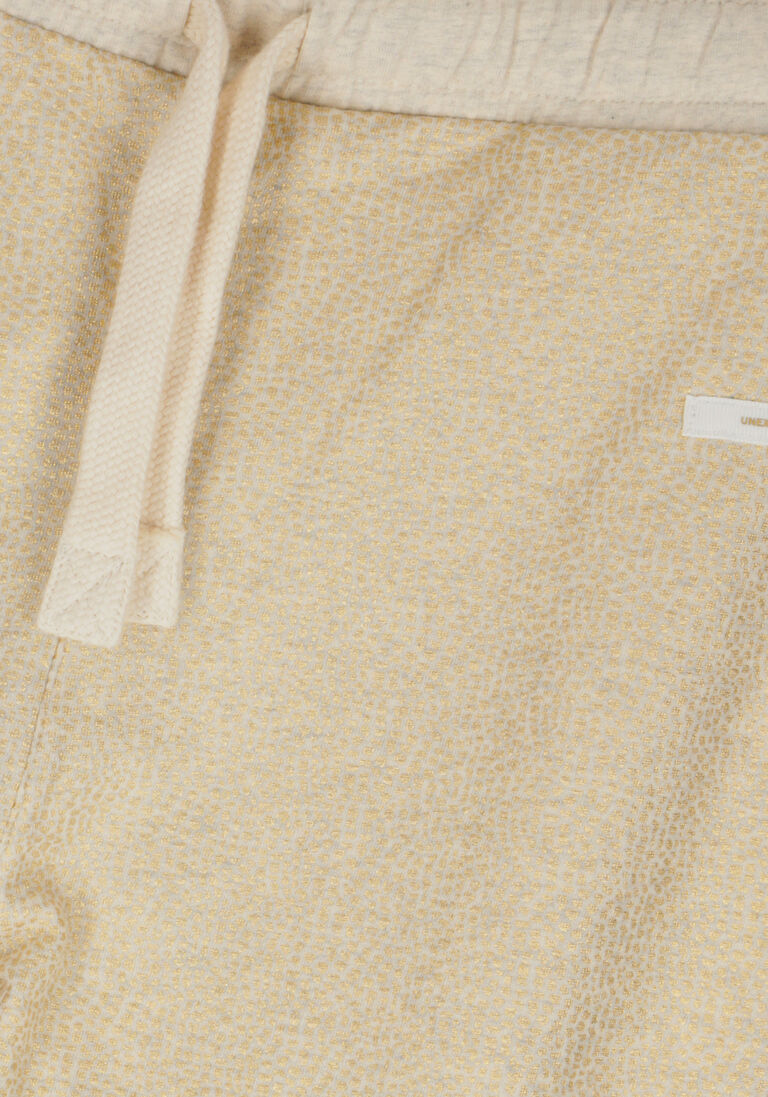 10DAYS beige 10days joggingbroek cropped jogger foil