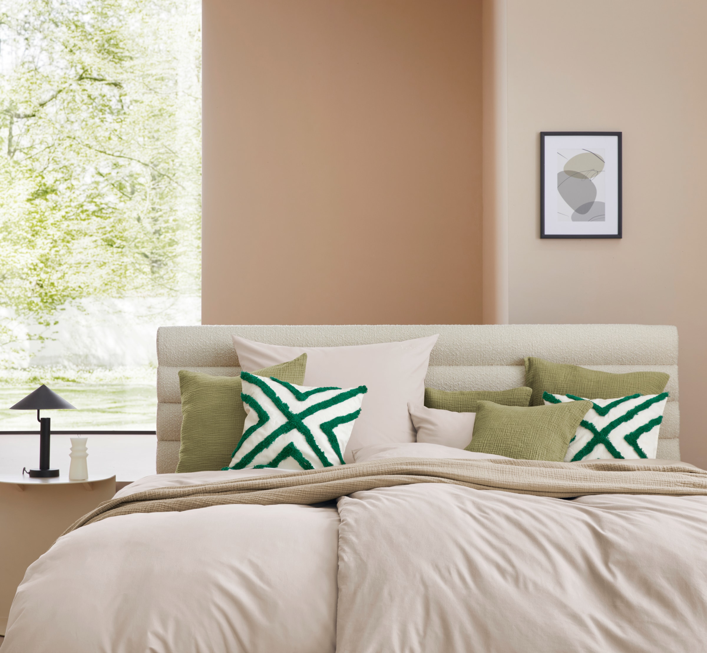 LeGer Home by Lena Gercke Wohndecke »HEVIN« Tagesdecke im Baumwoll-Crinkle-Effekt, Musselin, Kuscheldecke