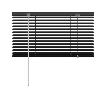 KARWEI aluminium jaloezie 25 mm zwart (kleurnr. 203) 60x250 cm (bxh)