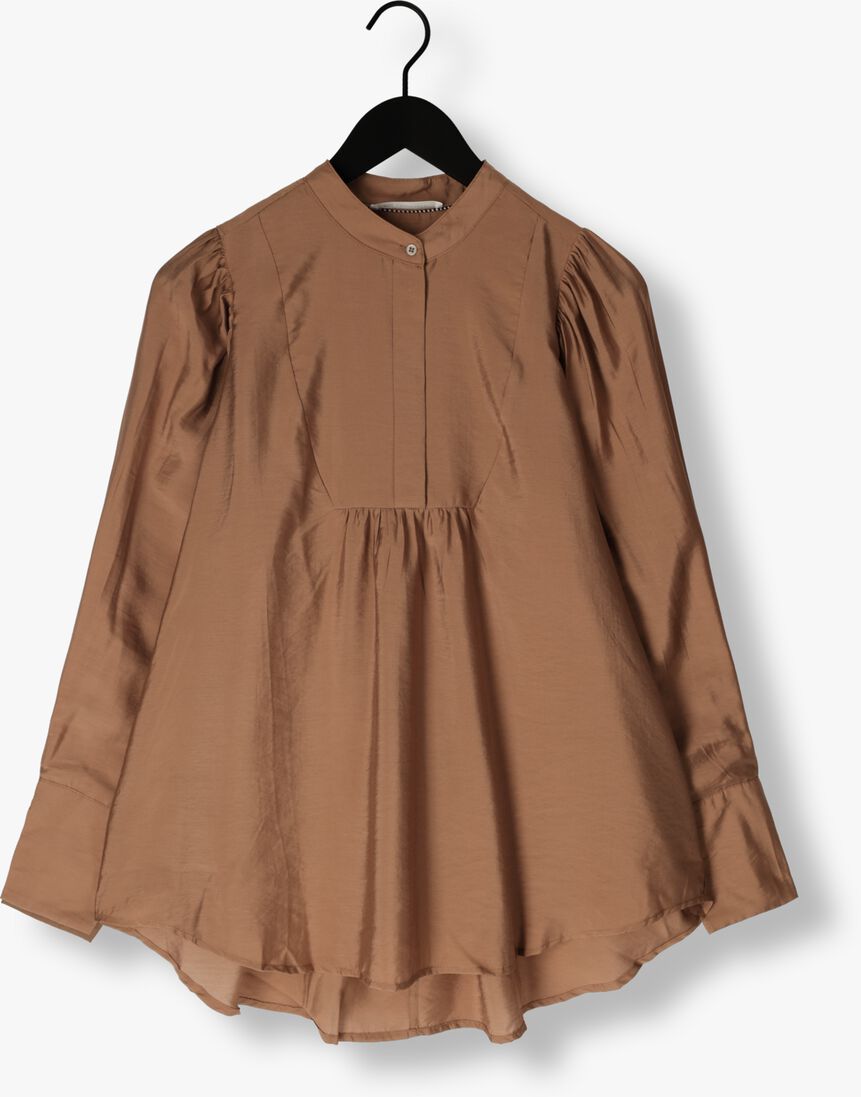 CO\\'COUTURE bruine co'couture blouse callum volume shirt