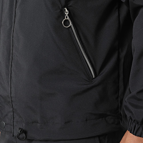 Ensemble Veste Zippée Et Pantalon Jogging KL-2073 Noir