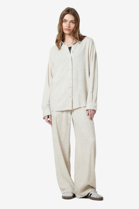 Noisy may beige dames blouse