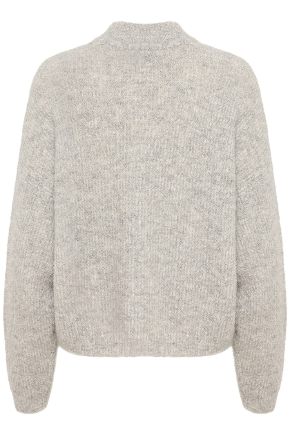 GESTUZ  AlphaGZ uldcardigan - Light Grey Melange