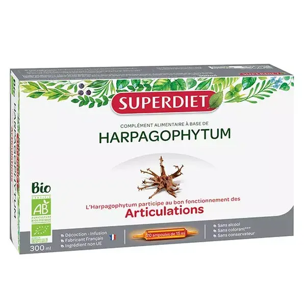 Superdiet Harpagophytum Bio 20 ampolas