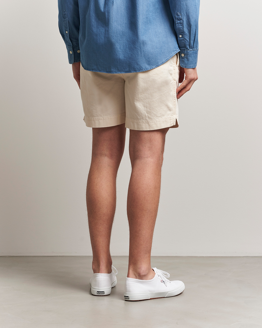 GANT Regular Sunfaded Drawstring Shorts Cream