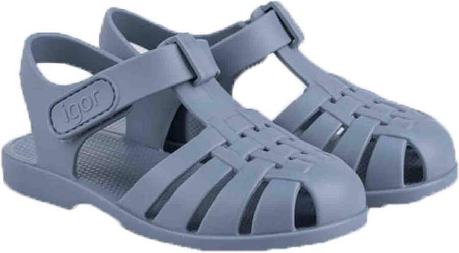 Igor waterschoenen blauw kids Rubber 22