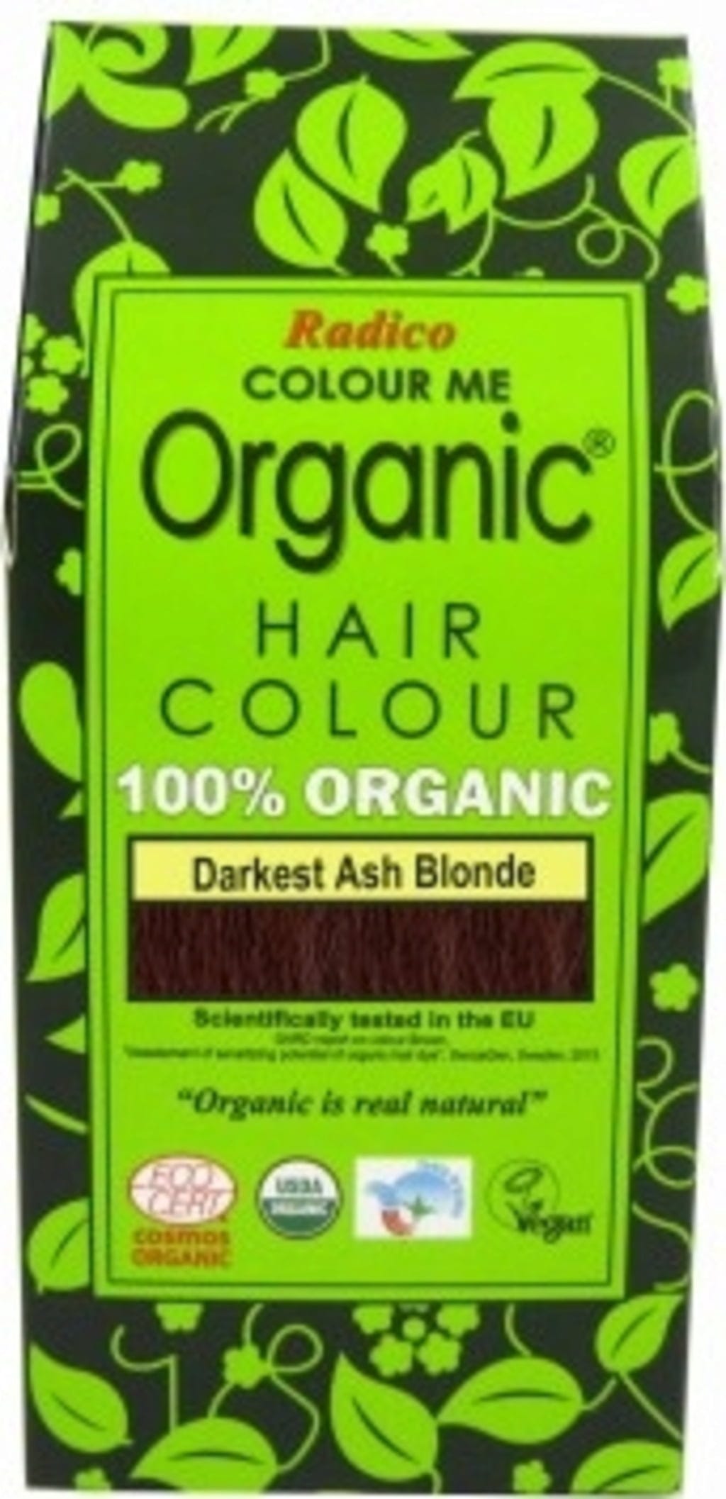 Radico  Pflanzenhaarfarbe Sehr Dunkles Aschblond, 100 g