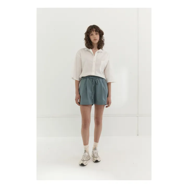Deiji Studios Set Double Loop Coton Bio | Blanc