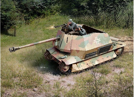 Revell - Marder I Tank Byggesæt - 1:35 - Level 5 - 03292