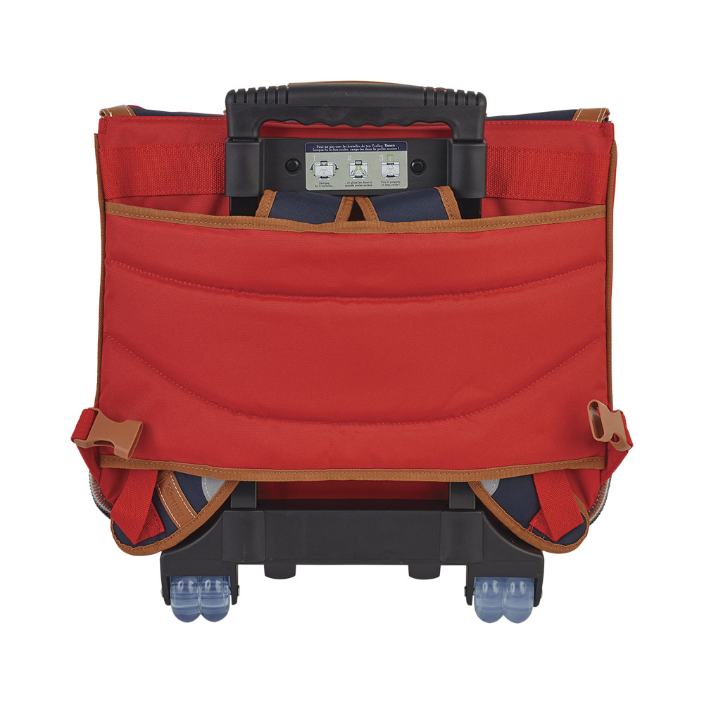 Cartable trolley Arthur bicolore