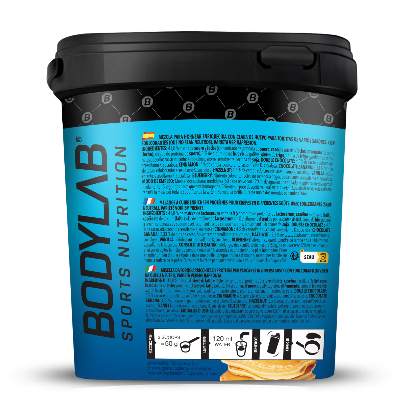 Protein-6 Pancakes - 1000g - Neutral