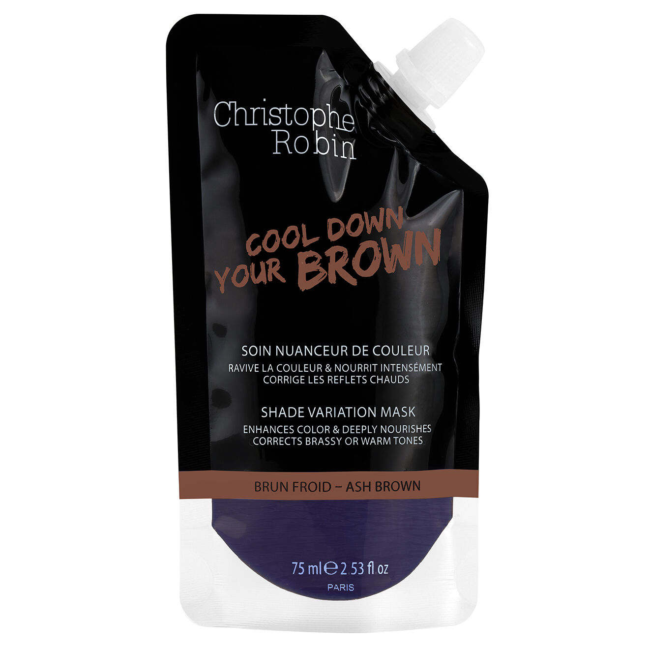 Christophe robin Soin Nuanceur de Couleur - Brun froid - 75 ml