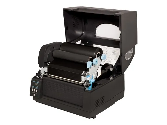 Citizen CL-S6621 - Etiketprinter - direkte termisk/termisk overførsel - Rulle (17,8 cm) - 203 dpi - op til 150 mm/sek. - USB 2.0, seriel - skærer - sort