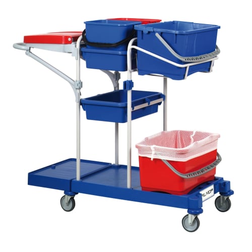 Support seau rilsan 28L pour chariot Morgan Filmop