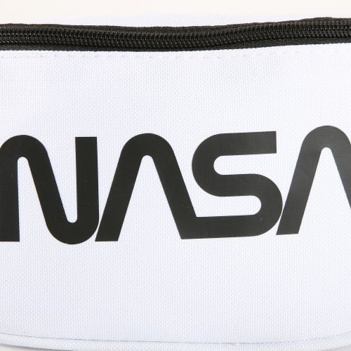 Sacoche Banane Worm Logo Blanc
