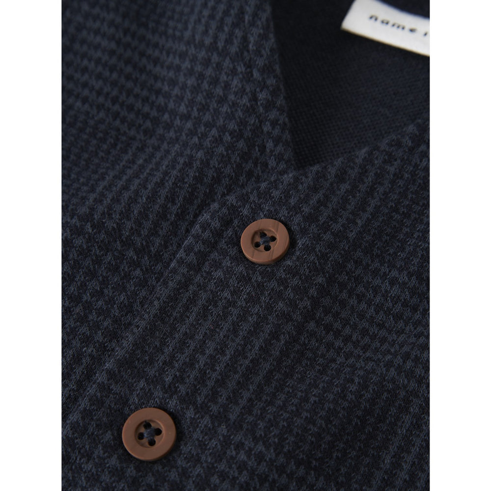 Køb Name It Navy Blazer Check Nbmrobino Waistcoat