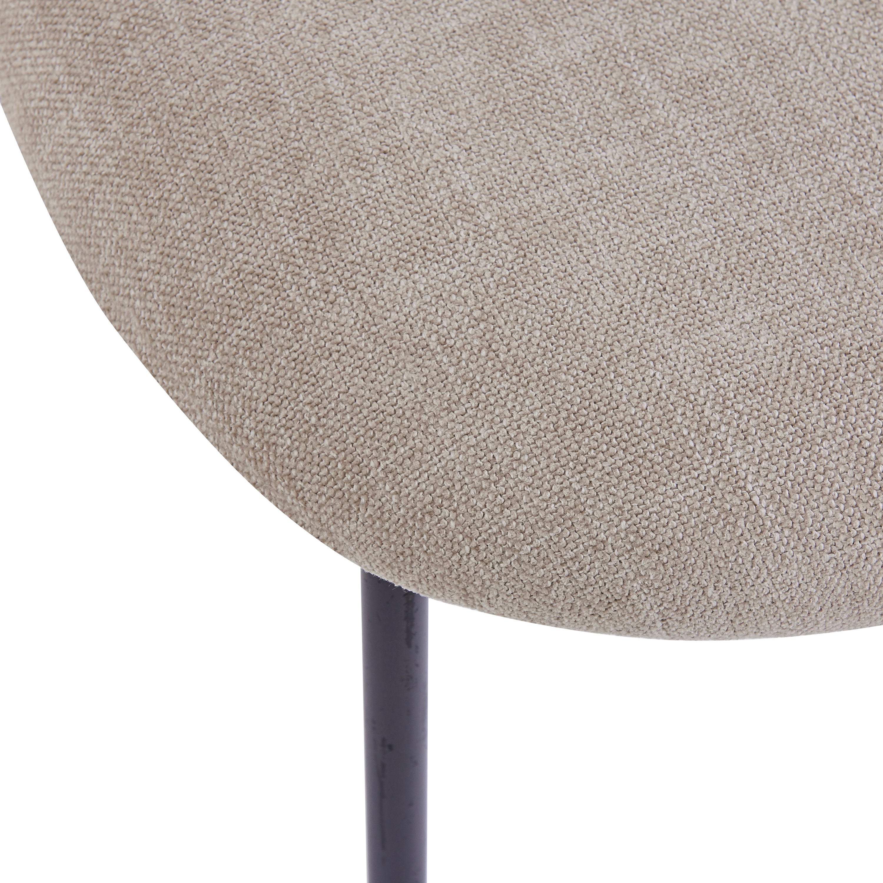 by fonQ Loop Eetkamerstoel Chenille - Beige