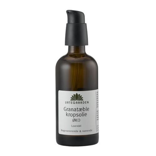 Urtegaarden Granatæblekropsolie ØKO Lavendel - 100 ml