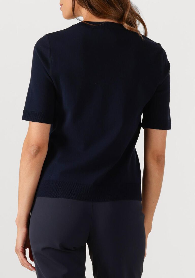 donkerblauwe marc cain essentials t-shirt +e 41.06 m11