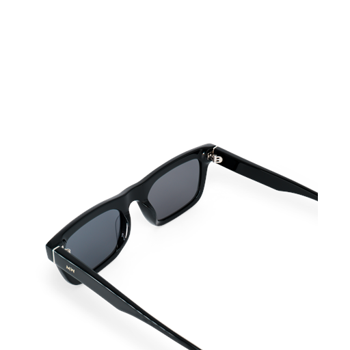 MessyWeekend New Dylan Solbriller, Grey/Black