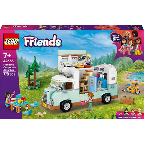 LEGO Friends Venskabs-autocamper på eventyr 42663