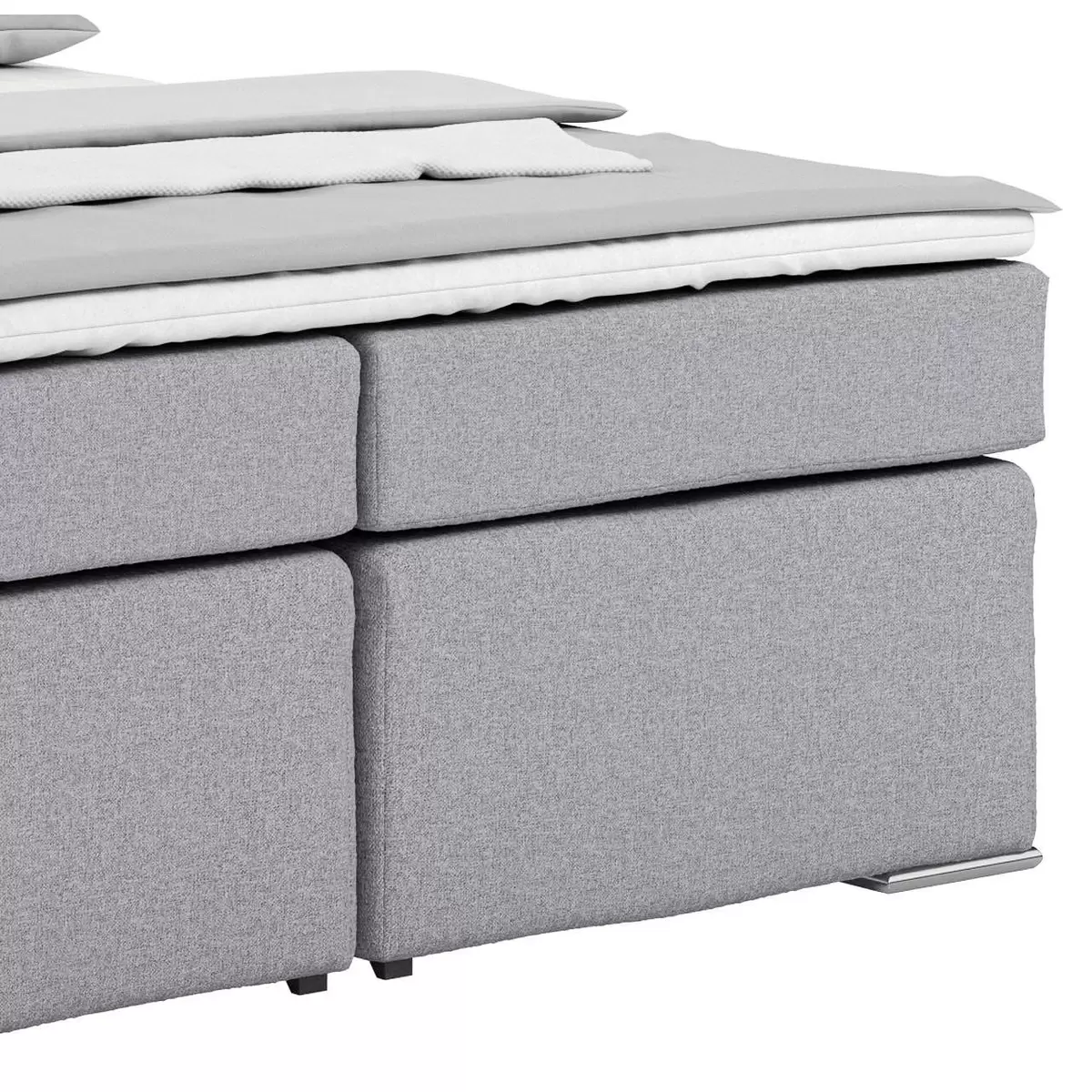 Boxspringbett Nero 160 x 200 Grau