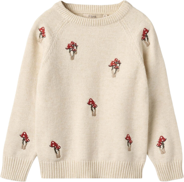 Fliink BENNA MUSHROOM PULLOVER Sandshell