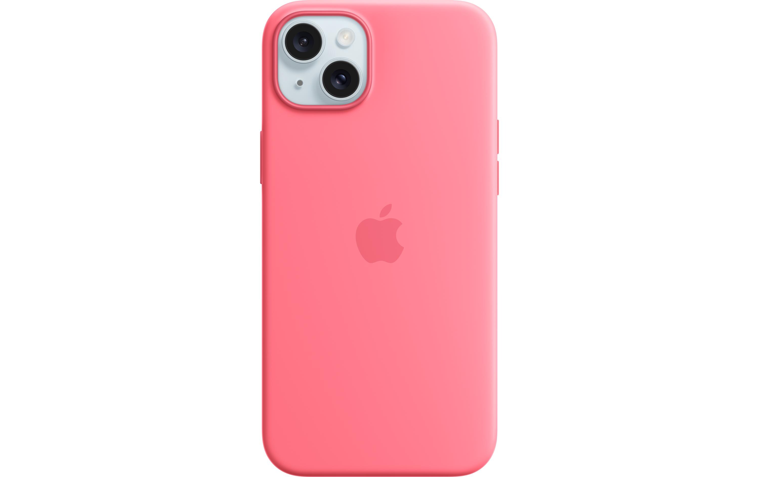 Silicone Case mit MagSafe iPhone 15 PlusSilikon-Backcover mit «MagSafe» für das Apple iPhone 15 Plus
