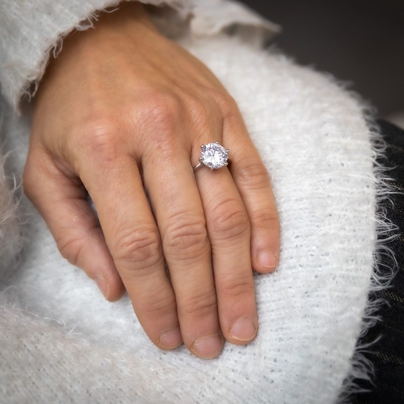 Bague Femme Rhodium LEONI