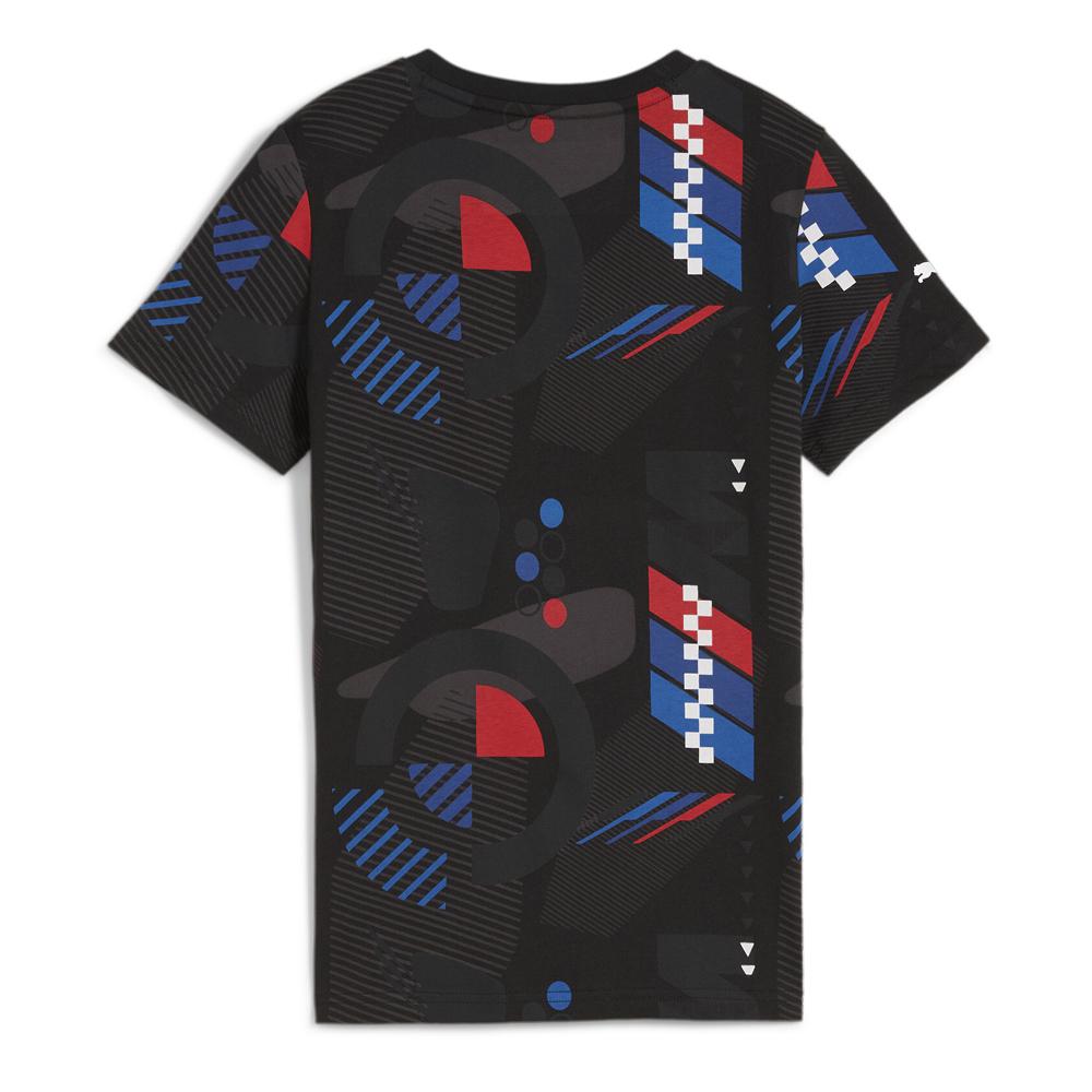 Puma T-shirt Noir Garçon Puma Bmw Kids Aop