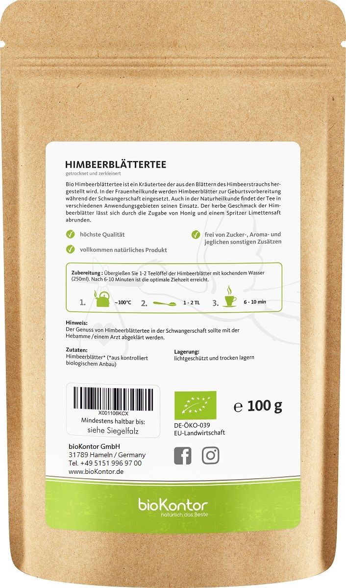 bioKontor Himbeerblättertee