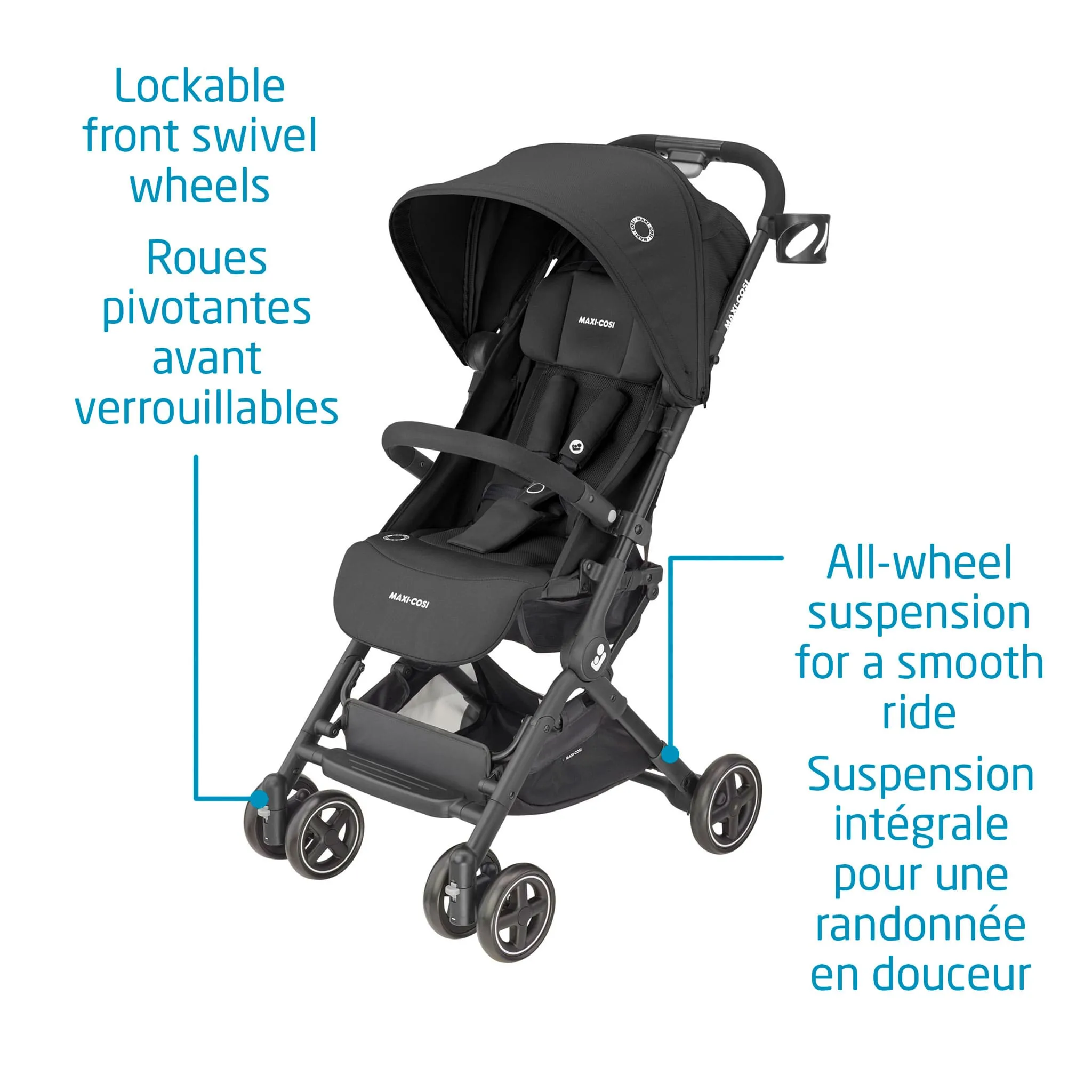 Maxi-cosi Poussette Lara - Essentiel Noir