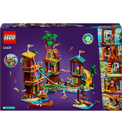 LEGO? Friends - Adventure Camp - Tr?tophus 42631 - 1128 Dele